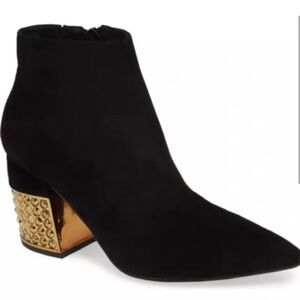 Jeffrey Campbell Ankle Boot w/blinged heel